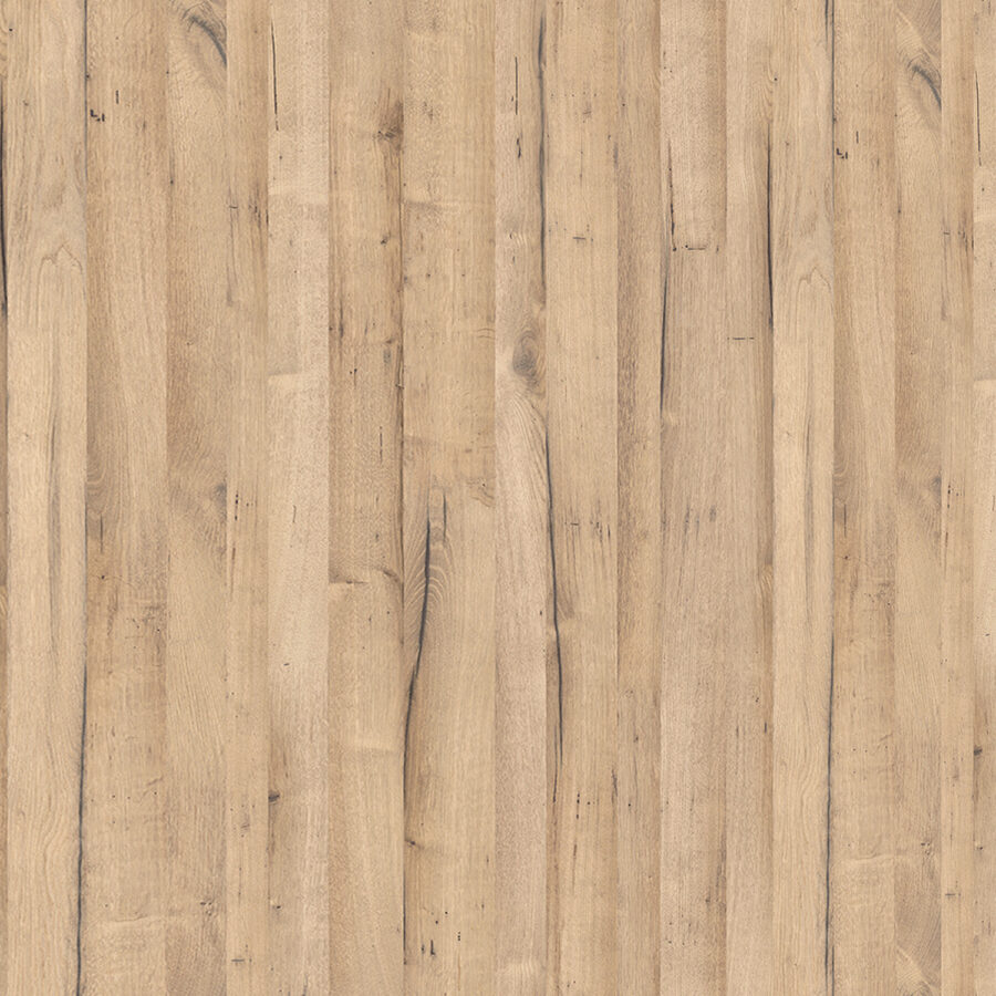 Helle Eichenoptik mit natürlicher Holzmaserung für Aluverbundplatten